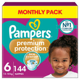 Pampers Premium Protection nappies size 6, UK version