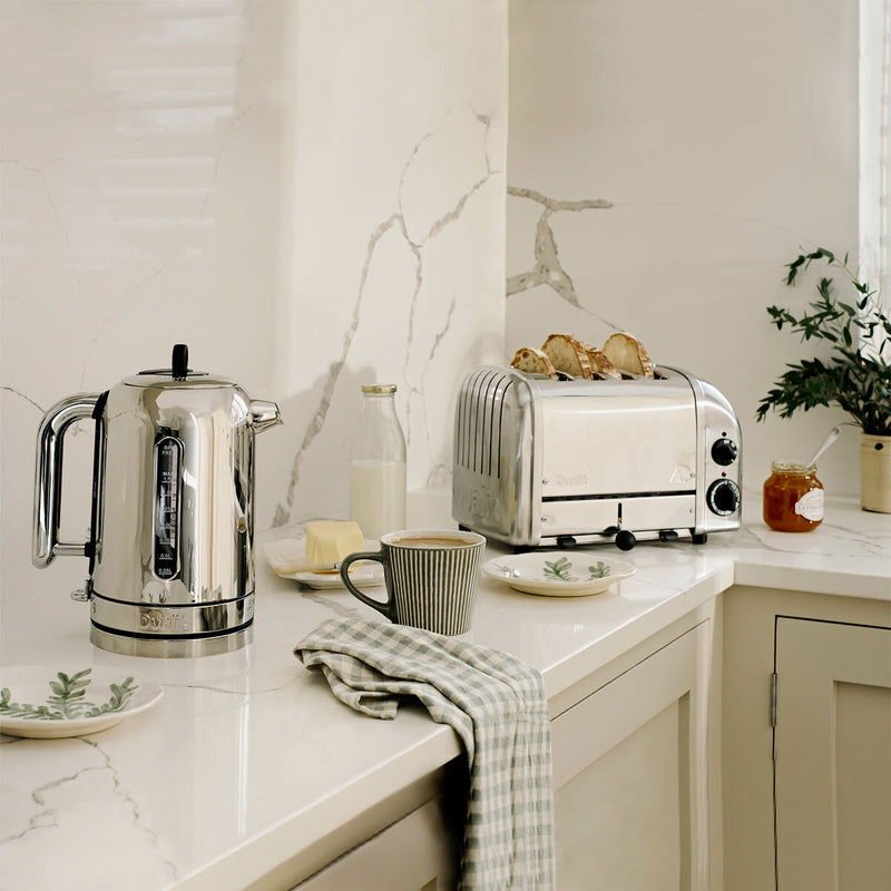 Dualit Classic 4 Slot Toaster stainless steel - British product