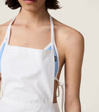 Miu Miu cotton poplin apron - British product