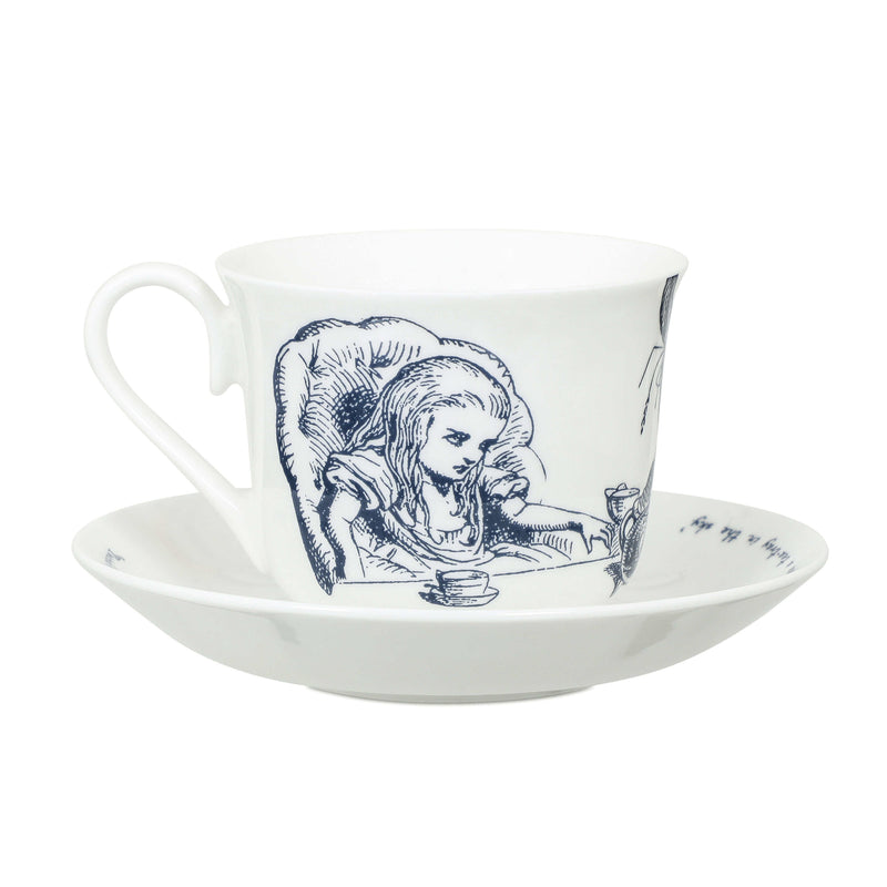 Whittard Alice in Wonderland cup and saucer set 280ml - British product