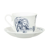Whittard Alice in Wonderland cup and saucer set 280ml - British product