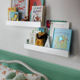 Habitat kids bookshelves set of 2 white - British product