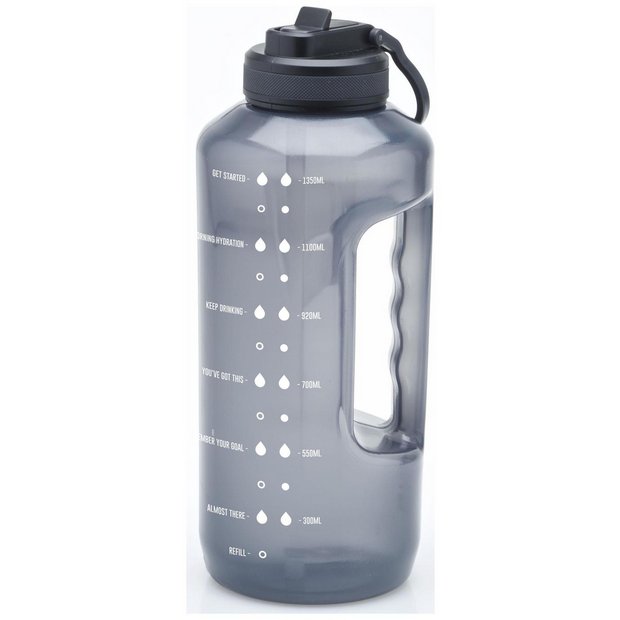 Smash charcoal sipper water bottle 1700ml - British product