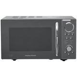 Morphy Richards 900W standard microwave silver 23L - British product