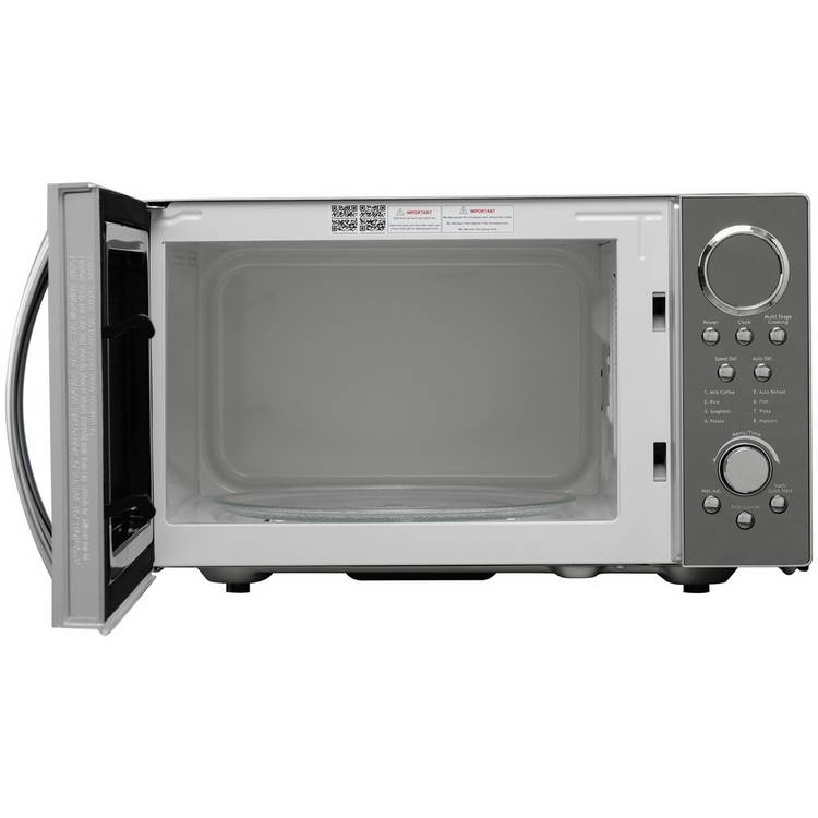 Morphy Richards 900W standard microwave silver 23L - British product