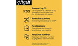 giffgaff 100GB SIM card, UK version