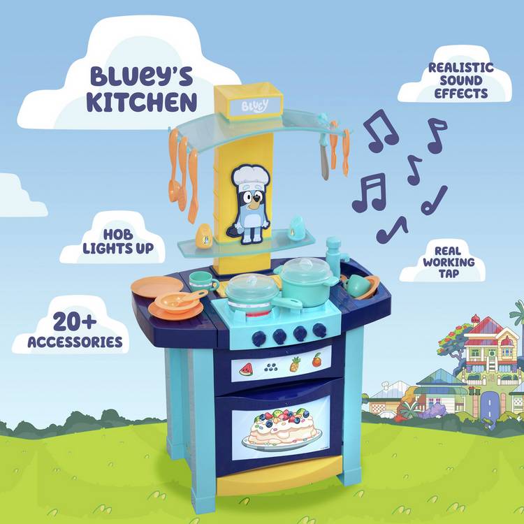 Bluey smart toy kitchen, imported from the UK