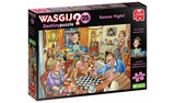 Wasgij Destiny 25 Games Night 1000 piece jigsaw puzzle, imported from the UK