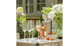 Argos Habitat Plastic Gold Rim Prosecco Glass - Pack of 4- Buy online at McGrocer