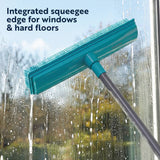 Beldray 2-in-1 pet lift and trap broom with rubber head, imported from the UK