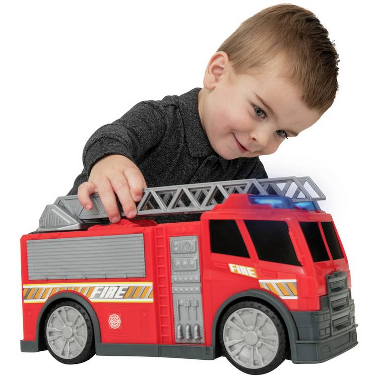 Teamsterz Lights and Sounds Fire Engine toy, UK version