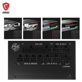 MSI MPG A850G PCIE5 power supply 850W, imported from the UK