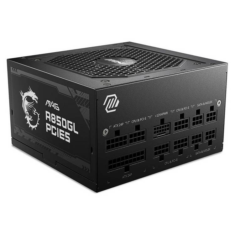 MSI MAG A850GL 850W power supply, UK version