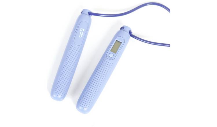 Opti skipping rope with counter 9ft purple (British brand)
