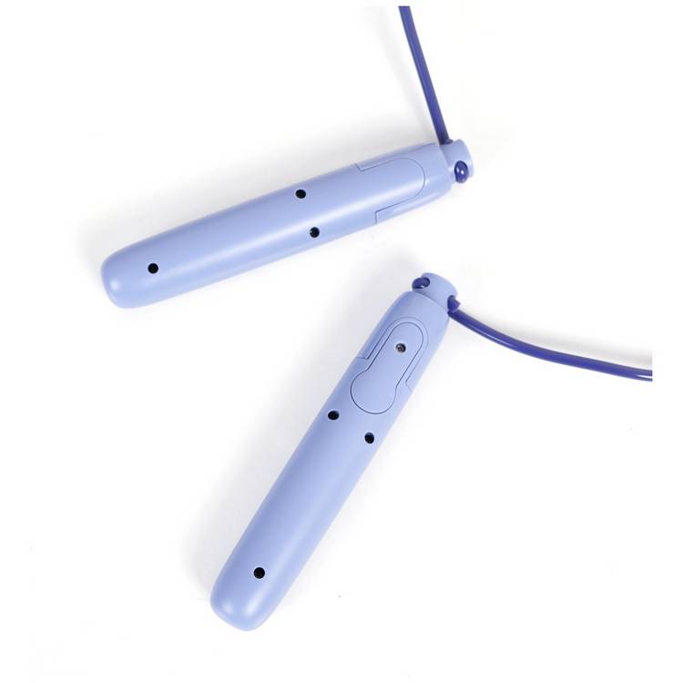 Opti skipping rope with counter 9ft purple (British brand)