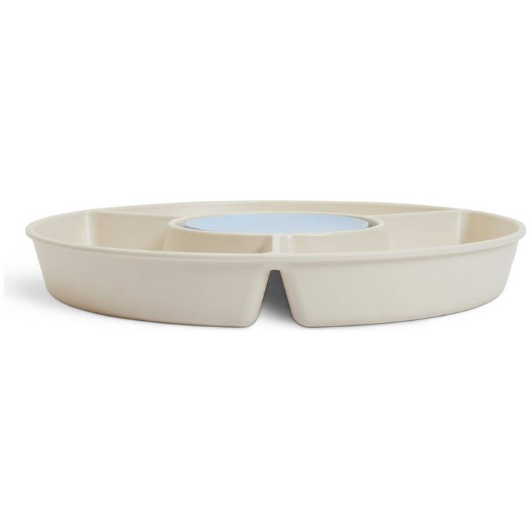 Habitat serving platter set with 4 plates 38.6cm (British brand)