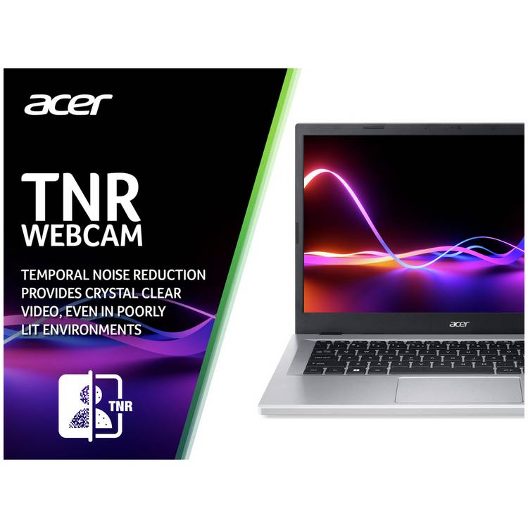 Acer Aspire 3 14in laptop i3 4GB 128GB Silver - British product