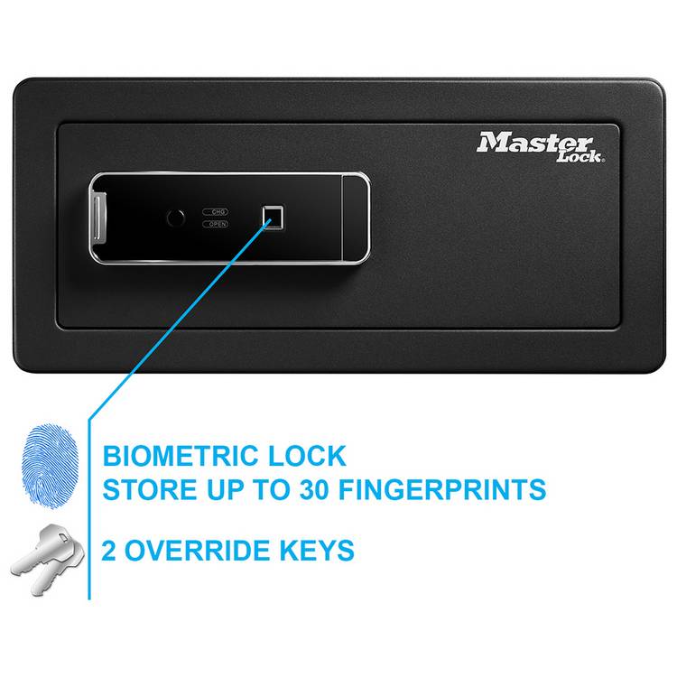 Master Lock biometric fingerprint safe 25.4L - British product