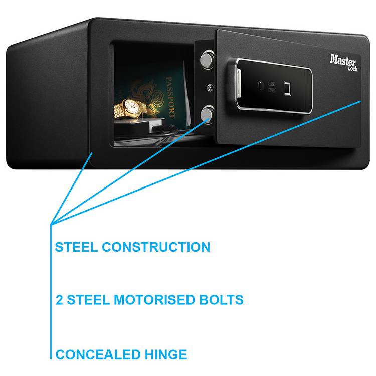 Master Lock biometric fingerprint safe 25.4L - British product