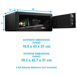 Master Lock biometric fingerprint safe 25.4L - British product