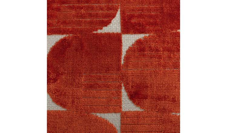 Habitat Jaquard Effect Orange cushion 43x43cm - British product