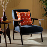 Habitat Jaquard Effect Orange cushion 43x43cm - British product