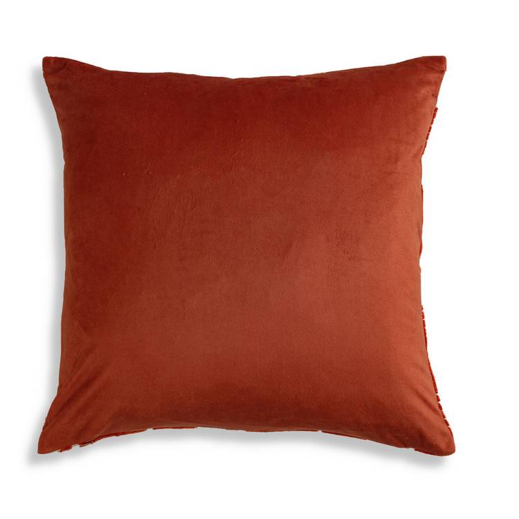 Habitat Jaquard Effect Orange cushion 43x43cm - British product