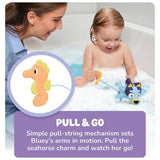 Bluey swimming bath toy by Tomy, imported from the UK