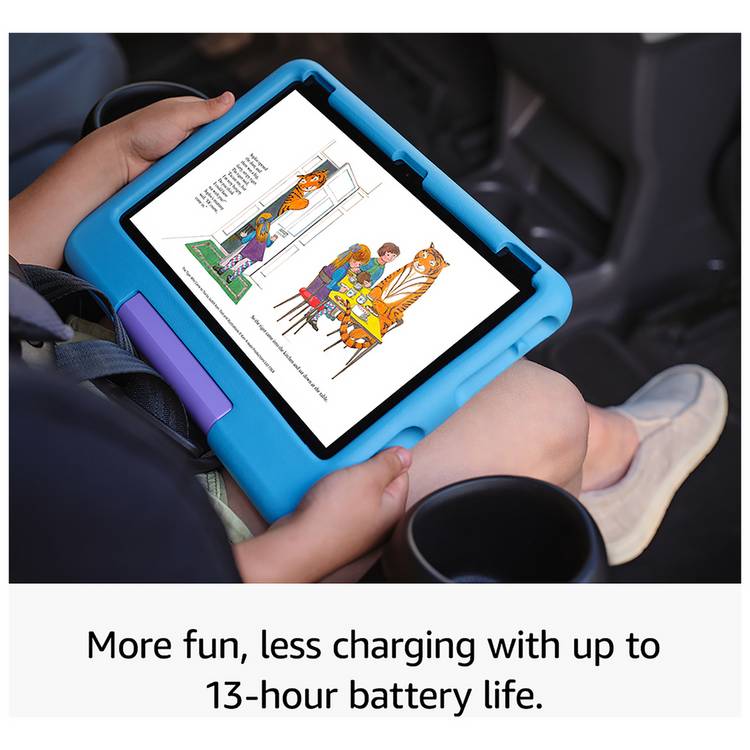 Amazon Fire HD 10 Kids Tablet 32GB Blue, imported from the UK
