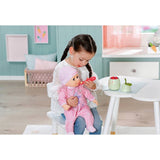 Baby Annabell lunch feeding set with realistic sounds and food inserts, UK version