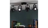Argos Argos Home Loft Living 4 Light Ceiling Spotlight - Dark Grey- Buy online at McGrocer