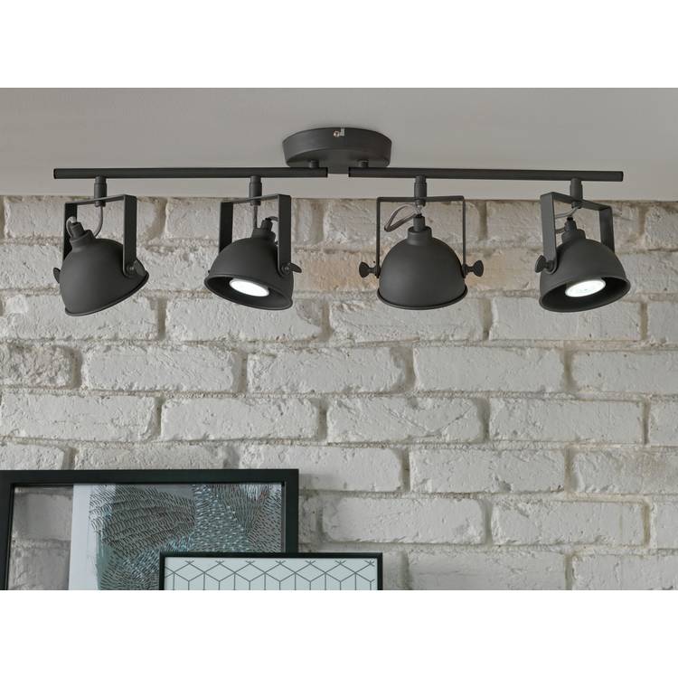 Argos Home 4-light spotlight dark grey, UK version