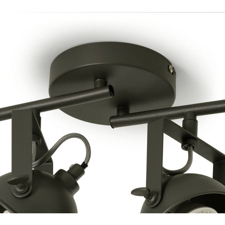 Argos Home 4-light spotlight dark grey, UK version