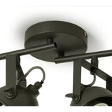 Argos Home 4-light spotlight dark grey, UK version