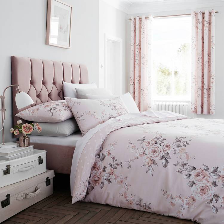 Catherine Lansfield bedspread blush king size - British product