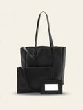 Balenciaga Everyday XS leather bag black with silver hardware, UK version