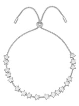 Next Estella Bartlett Silver Stars So Bright Chain Slider Bracelet- Buy online at McGrocer