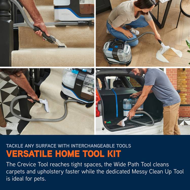Vax SpotWash Max Duo spot carpet cleaner - British product
