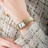 Limit ladies gold plated stainless steel bracelet watch - British product