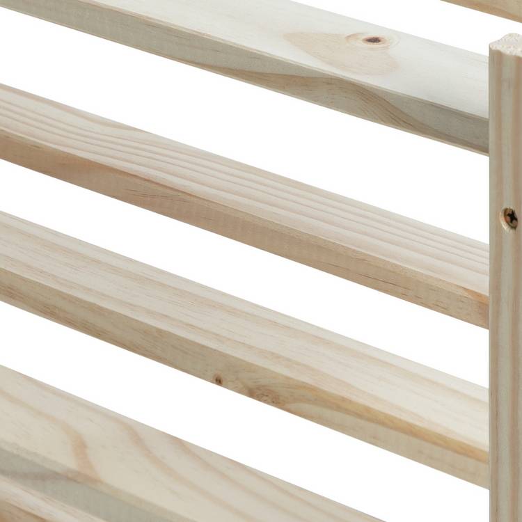 Argos Home Karee 3 shelf shoe storage rack pine - British product