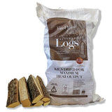 Fire & Flame kiln dried hardwood logs 60L, imported from the UK