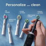 Oral-B Pro 1 electric toothbrush duo pack black and pink, imported from the UK