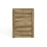 GFW Canyon shoe storage cabinet oak finish (British brand)