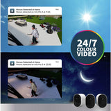 Arlo 2K HDR security camera 2-pack White (British brand)