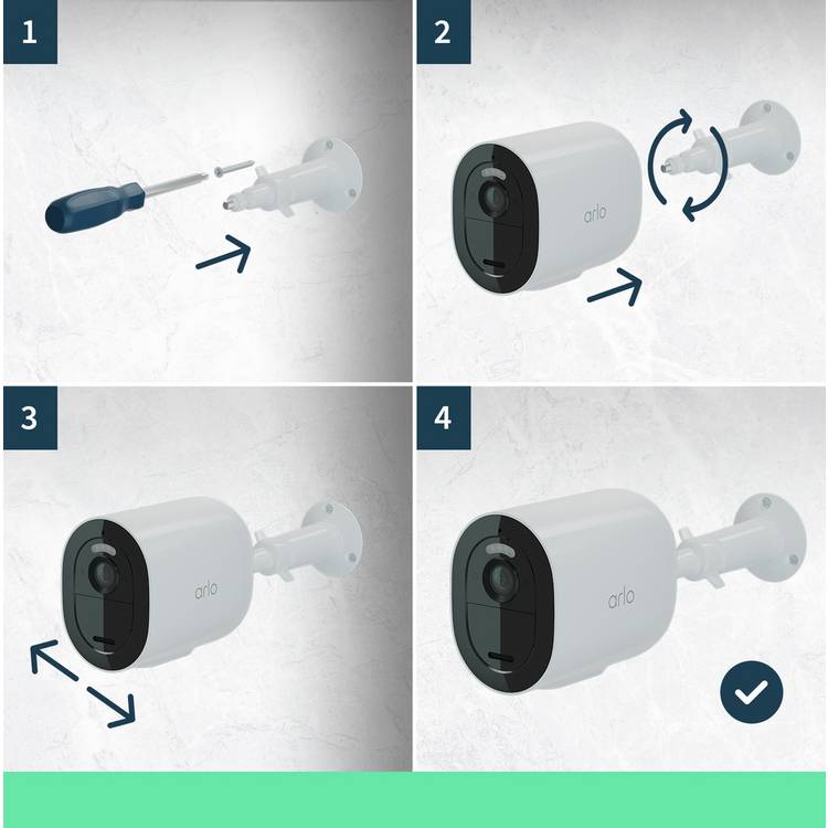 Arlo Go 2 security camera 3G/4G SIM, imported from the UK