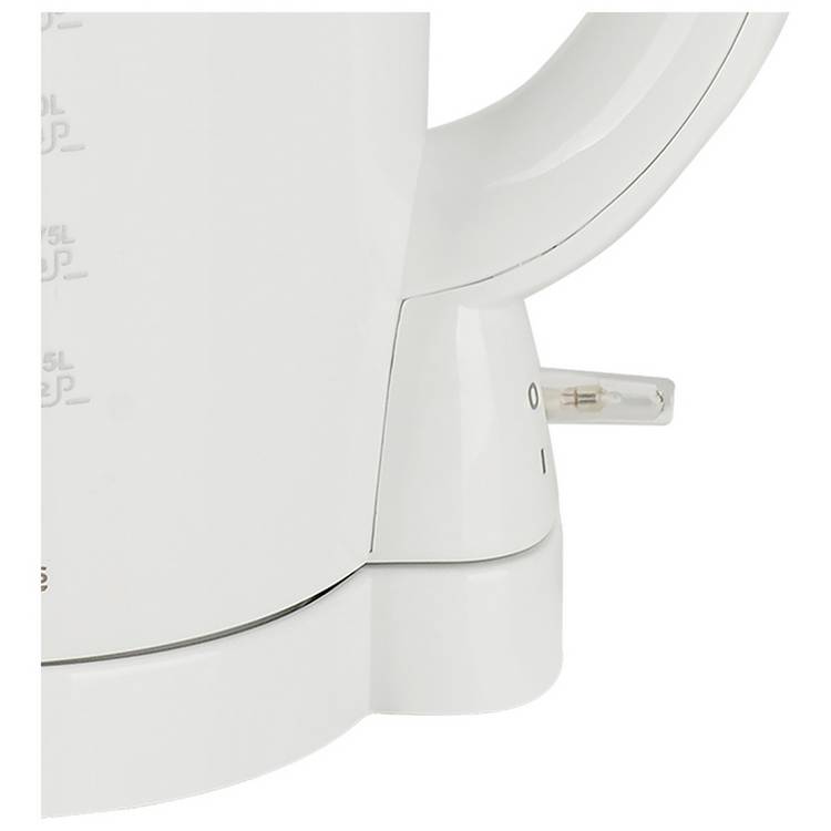 Cookworks white kettle 1.7L - British product