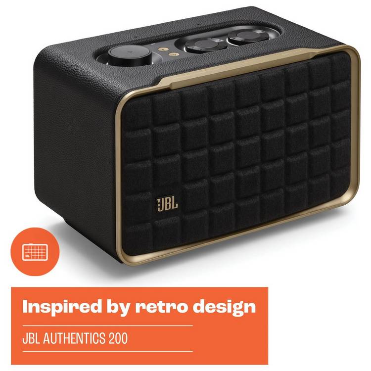 JBL Authentic 200 smart speaker black gold, imported from the UK
