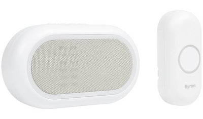Argos Byron DBY-23561BS 200m Portable Doorbell White- Buy online at McGrocer