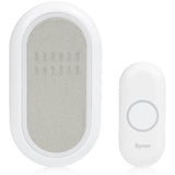 Byron portable doorbell white 200m, UK version