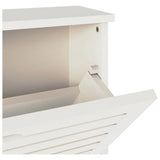 GFW Bergen shoe storage cabinet white, UK version